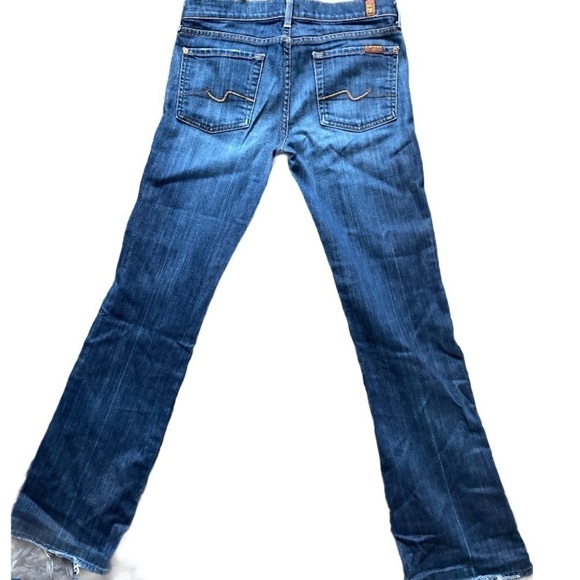 7 for all  Mankind Bootcut Jeans 27 - Picture 3 of 14